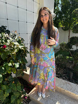 Multi Chain Dress From Drama NYC Plus