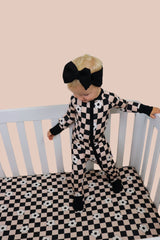 RETRO DAISY CHECKS DREAM ROMPER from DREAM BIG LITTLE CO