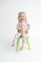 Dream Big Little Co x CoComelon JJ RAINBOW CHECKERS DREAM BOW HAIR CLIPS from DREAM BIG LITTLE CO