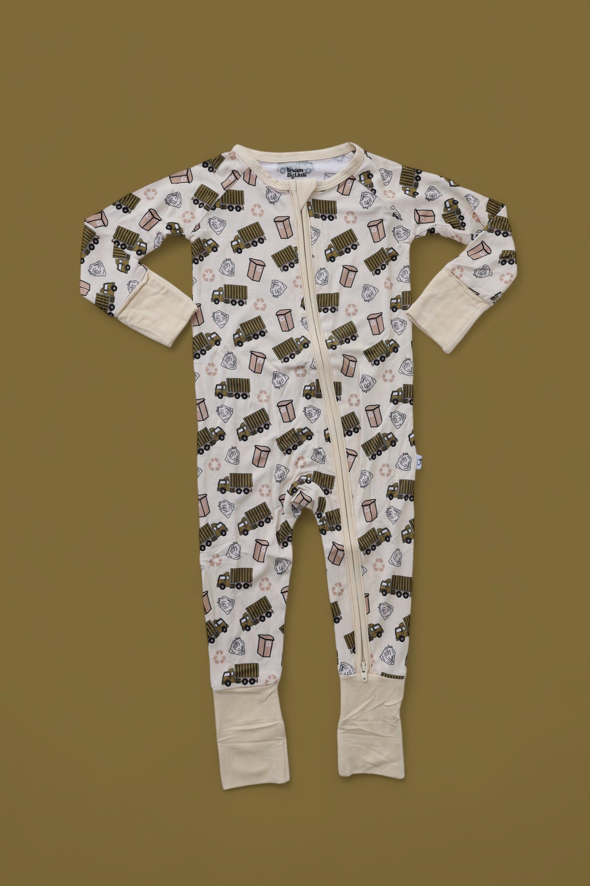 GOOD OL' GARBAGE DREAM ROMPER from DREAM BIG LITTLE CO