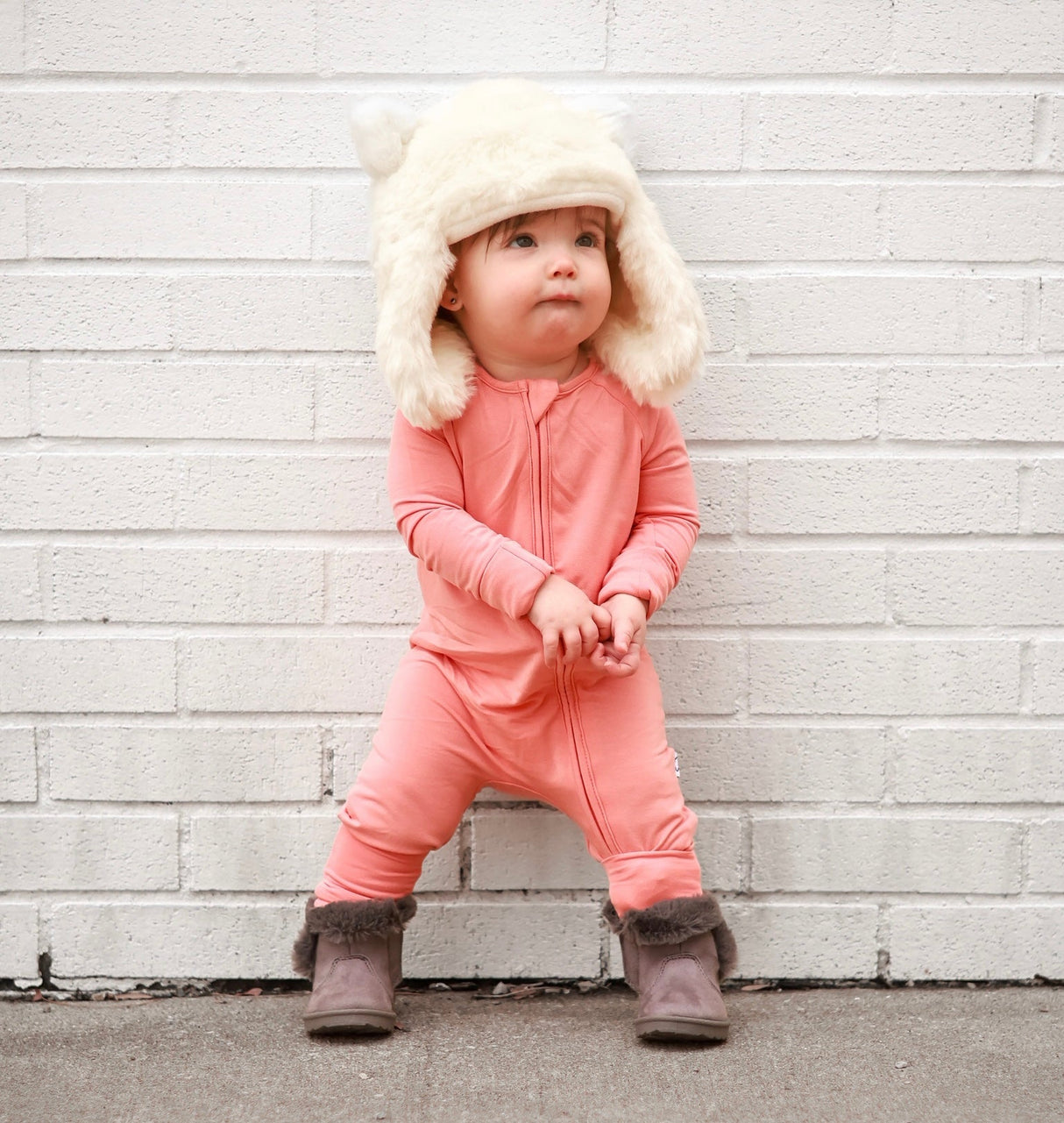 CORAL DREAM ROMPER from DREAM BIG LITTLE CO