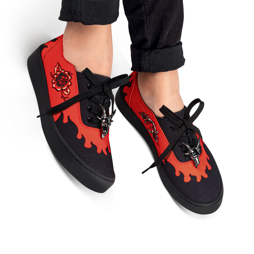 Dark West Casual Sneaker from Hot Chocolate Design