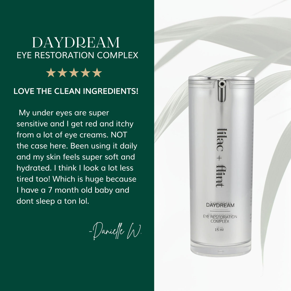 DAYDREAM from lilac + flint