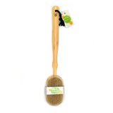 Bath Body Brush With Long Bamboo Handle from Pursonic