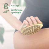 Nourishing Beauty Bundle: Fractionated Coconut Oil (16 Oz) & Boar Bristle Bath Brush from Pursonic