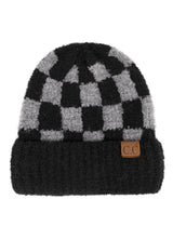 CC Beanie Oh so Soft Check Boucle Skully Hats