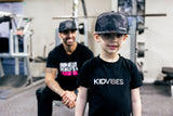 Premium Active 6-Panel KidVibes Hat (Multicam Black) from DadBod Apparel