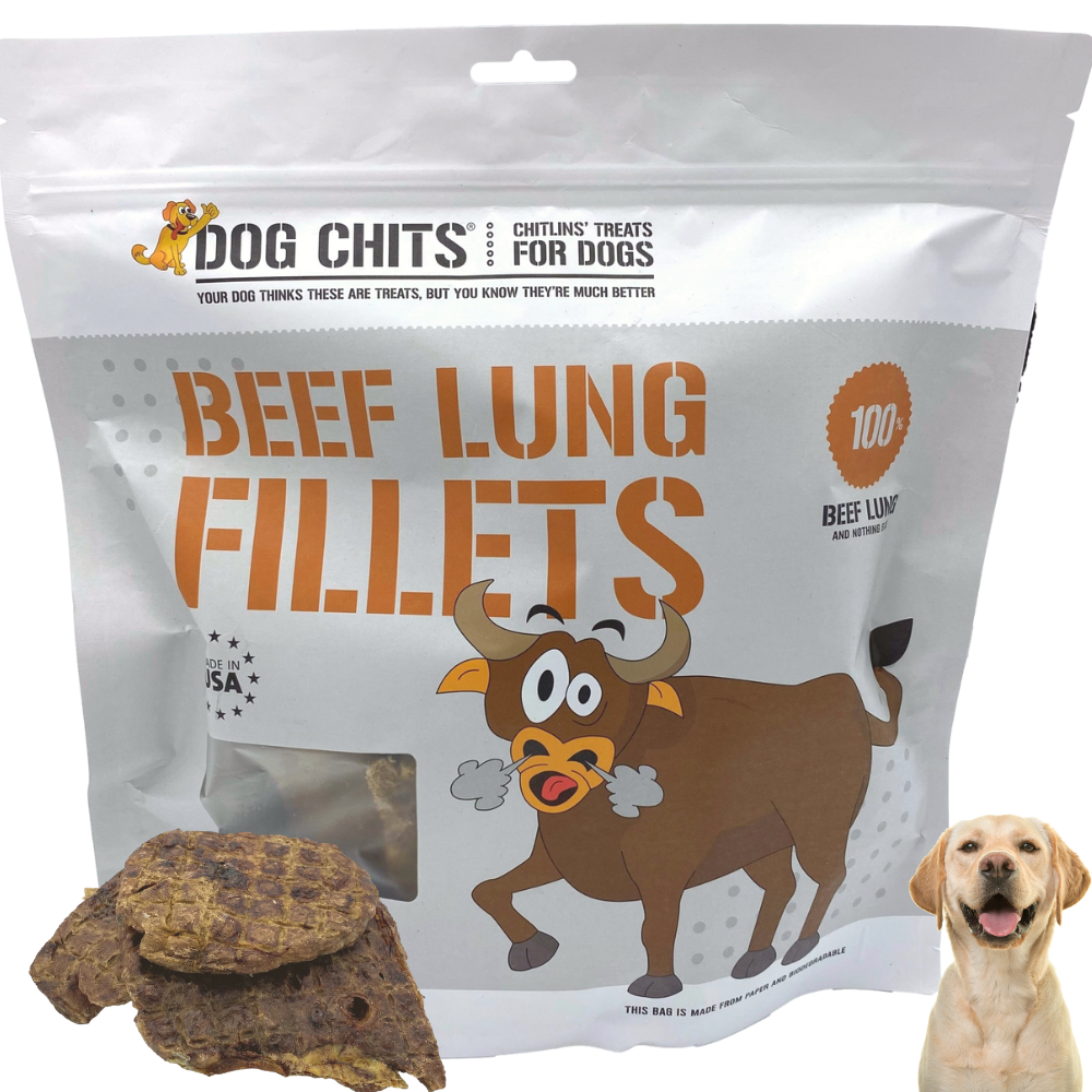Beef Lung Fillets, 10 oz. from Dog Chits Pet Products