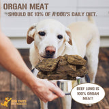 Beef Lung Fillets, 10 oz. from Dog Chits Pet Products