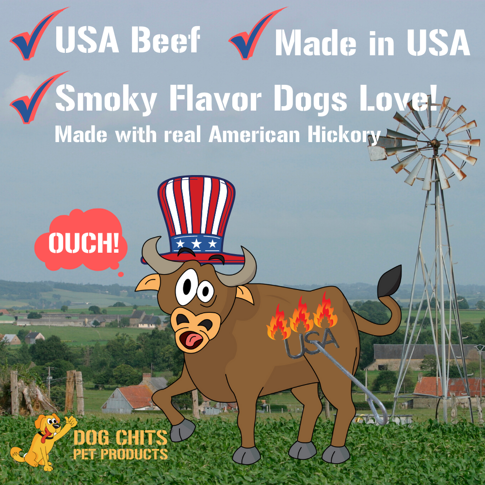 Beef Trachea Dog Treats - 12 Inch, 4 Pack from Dog Chits Pet Products