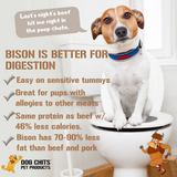 Bison Lung Fillet Treats for Dogs - 10 oz from Dog Chits Pet Products