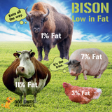 Bison Lung Fillet Treats for Dogs - 10 oz from Dog Chits Pet Products