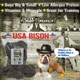 Bison Lung Fillet Treats for Dogs - 10 oz from Dog Chits Pet Products