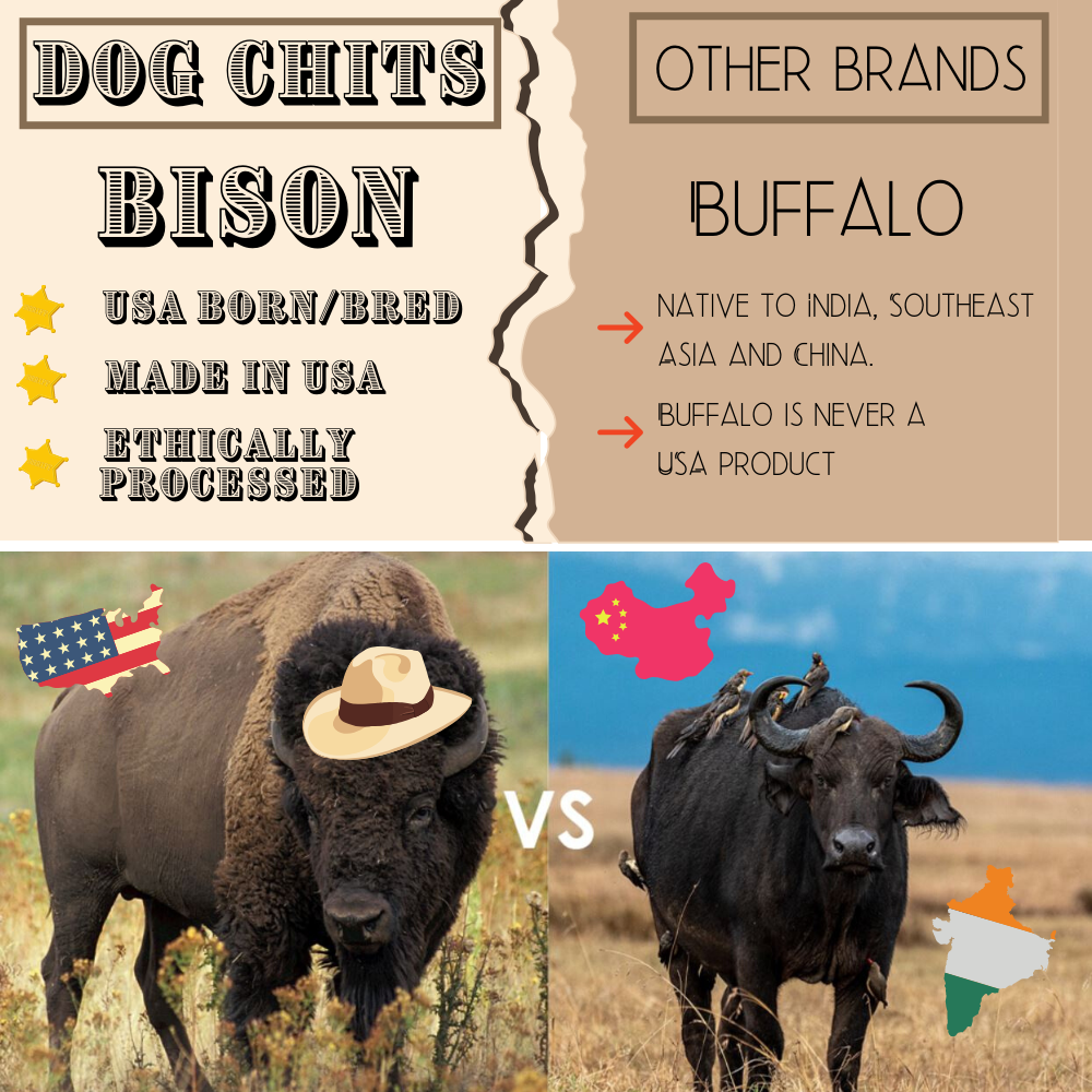 Bison Lung Fillet Treats for Dogs - 10 oz from Dog Chits Pet Products
