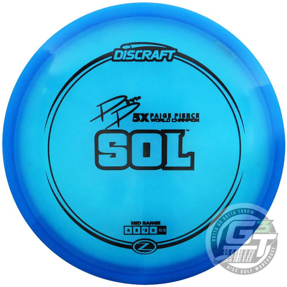 Discraft Elite Z Sol [Paige Pierce 5X] Midrange Golf Disc from Gotta Go Gotta Throw