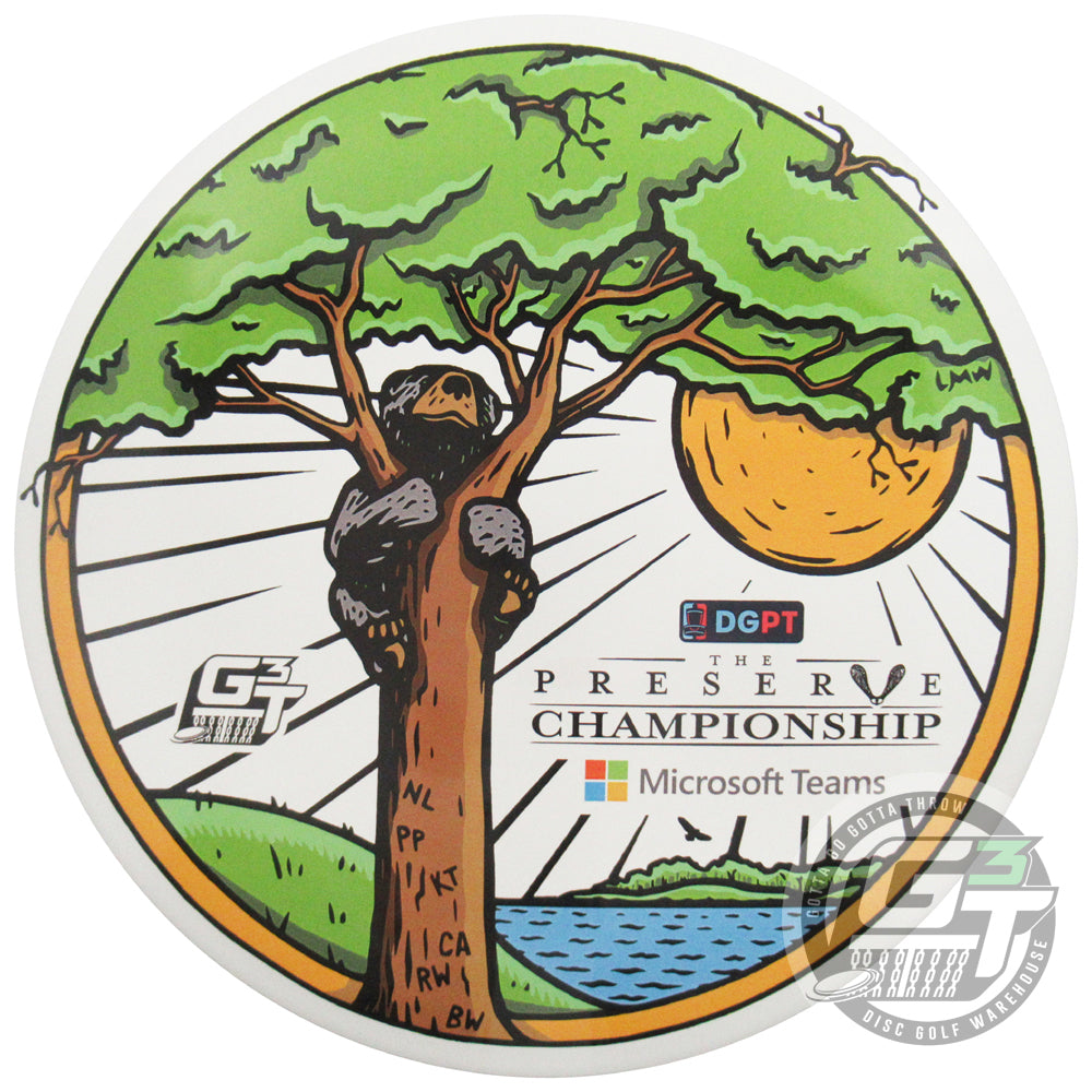 Discraft Limited Edition 2024 Preserve Championship SuperColor ESP Buzzz Midrange Golf Disc from Gotta Go Gotta Throw