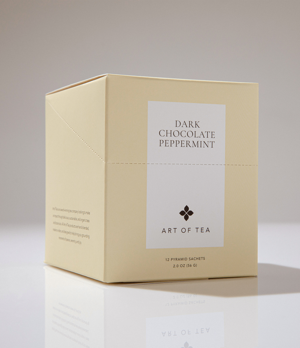 Dark Chocolate Peppermint Eco Teabag Sachets from Art of Tea