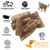 Beef Trachea Dog Treats - 1 lb. (3"-4" pieces) from Dog Chits Pet Products