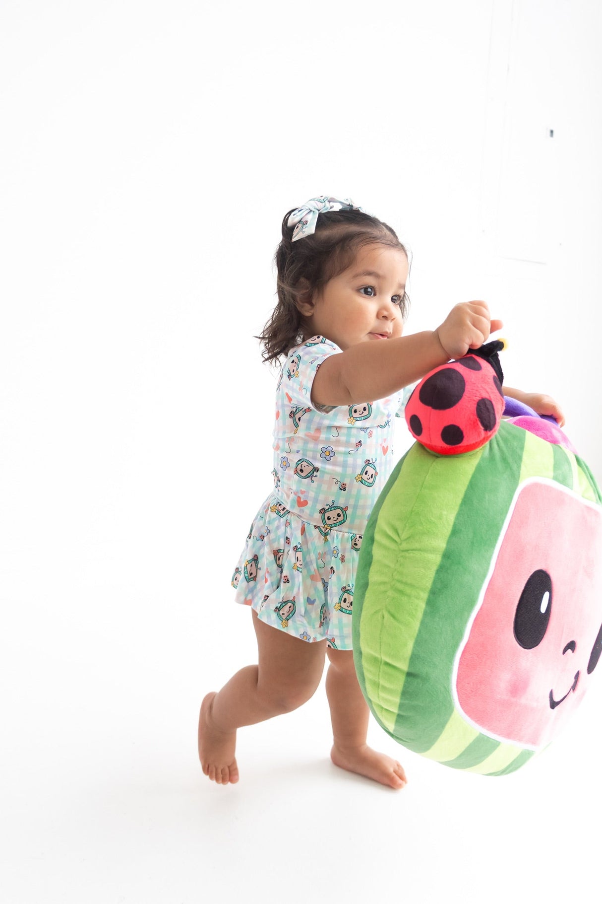 Dream Big Little Co x CoComelon SPRINGTIME MELON DREAM BODYSUIT DRESS from DREAM BIG LITTLE CO