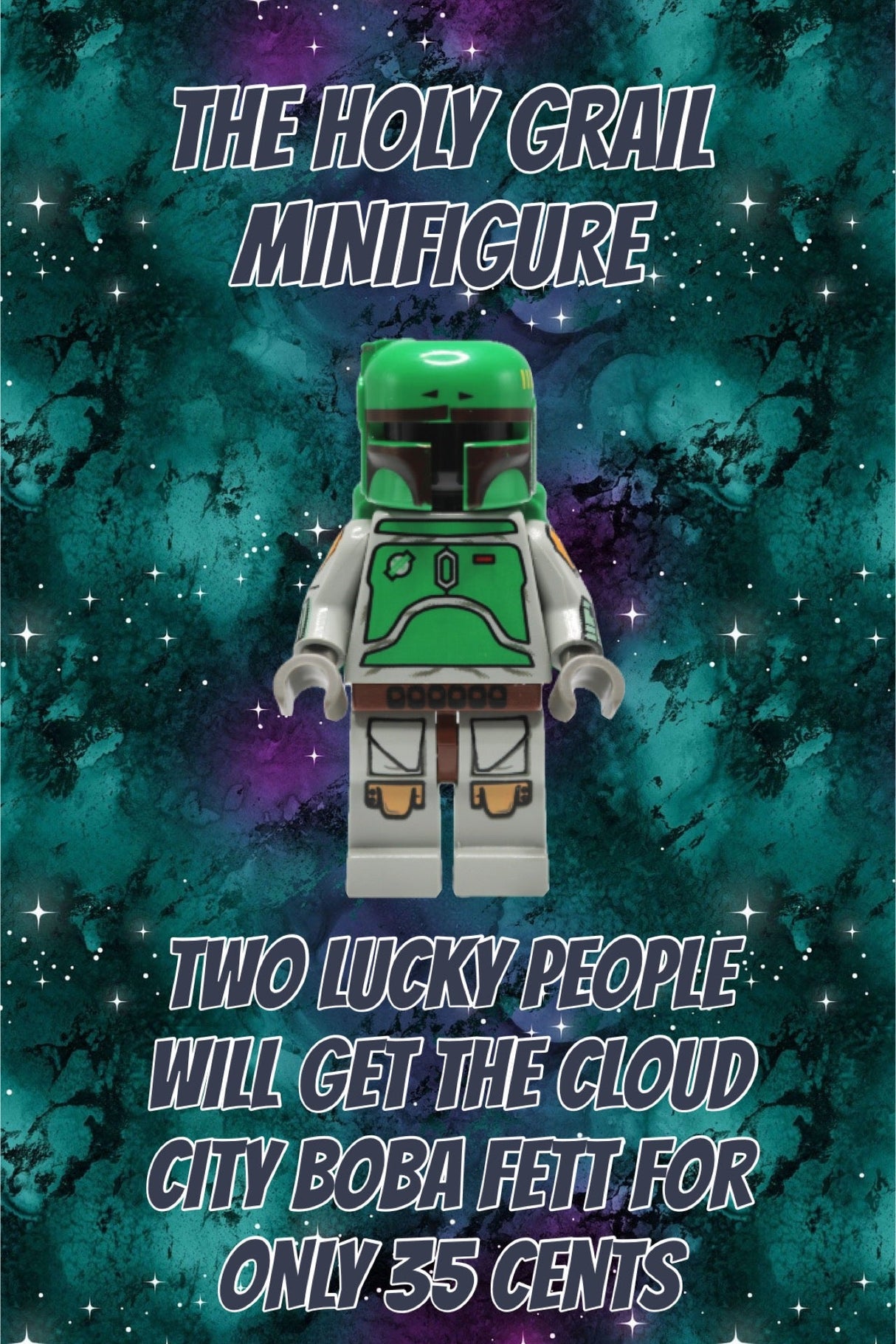 18 CENT CLOUD CITY BOBA FETT! from REPUBLICBRICKS