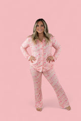 BLISSFUL BOWS WOMEN’S RELAXED FLARE DREAM SET from DREAM BIG LITTLE CO