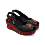 Chocolaticas® Death Cherry Women's Sandal from Hot Chocolate Design