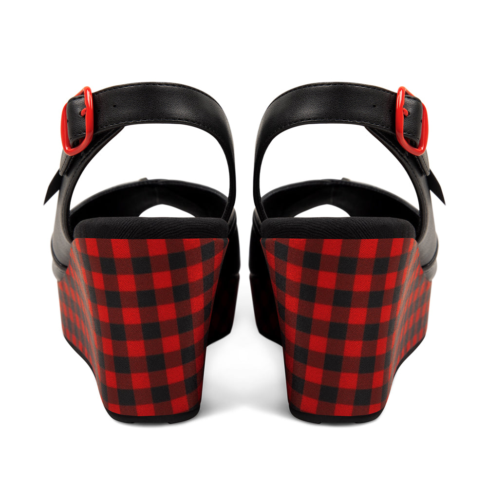 Chocolaticas® Death Cherry Women's Sandal from Hot Chocolate Design