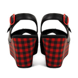 Chocolaticas® Death Cherry Women's Sandal from Hot Chocolate Design