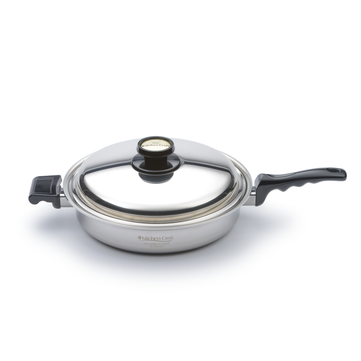 Kitchen Craft - 12" Large Skillet From WaterlessCookware