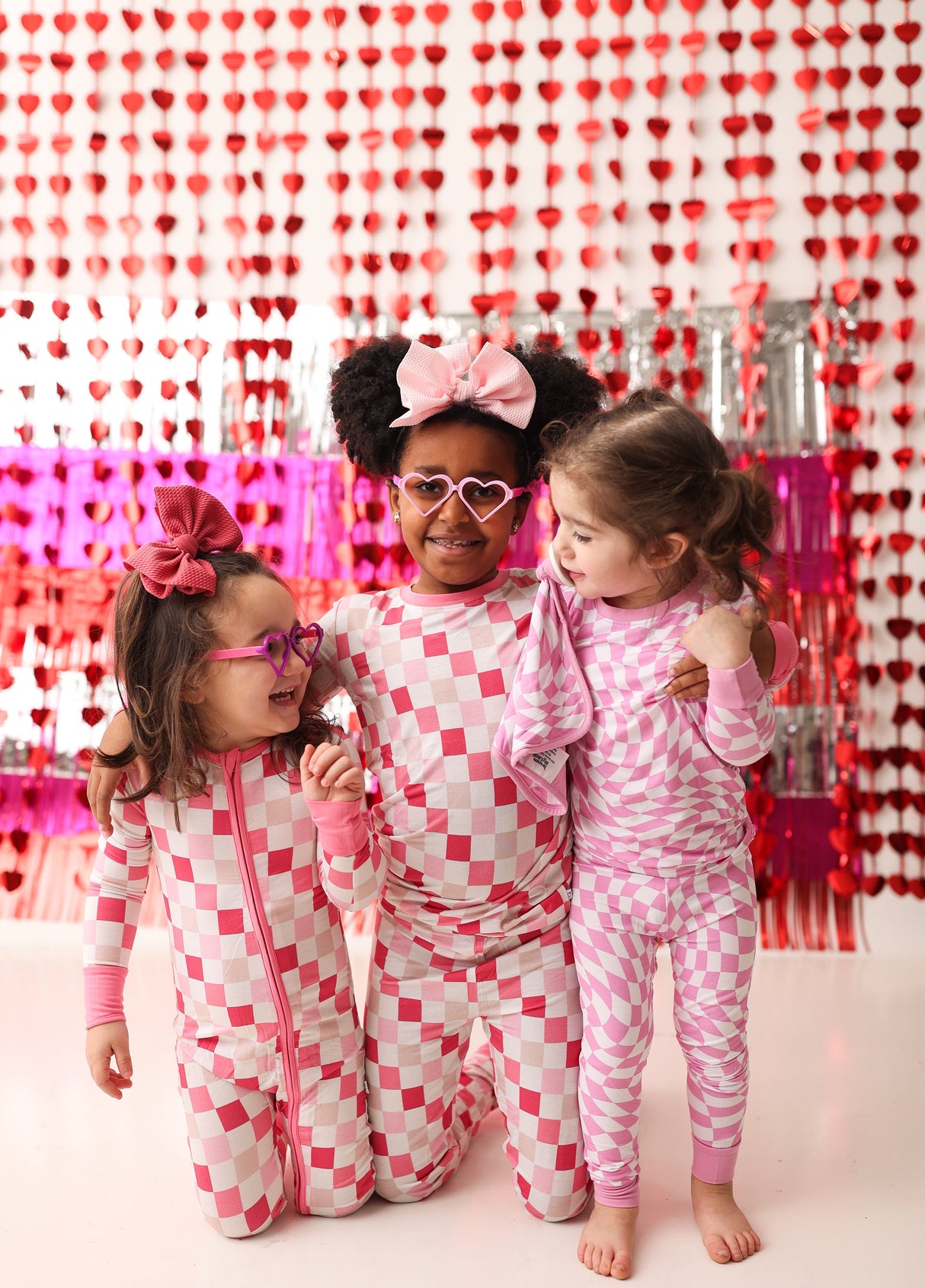 BUBBLEGUM WAVY CHECKERS DREAM SET from DREAM BIG LITTLE CO