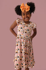 SWEET PEA SUSHI DREAM RUFFLE DRESS from DREAM BIG LITTLE CO