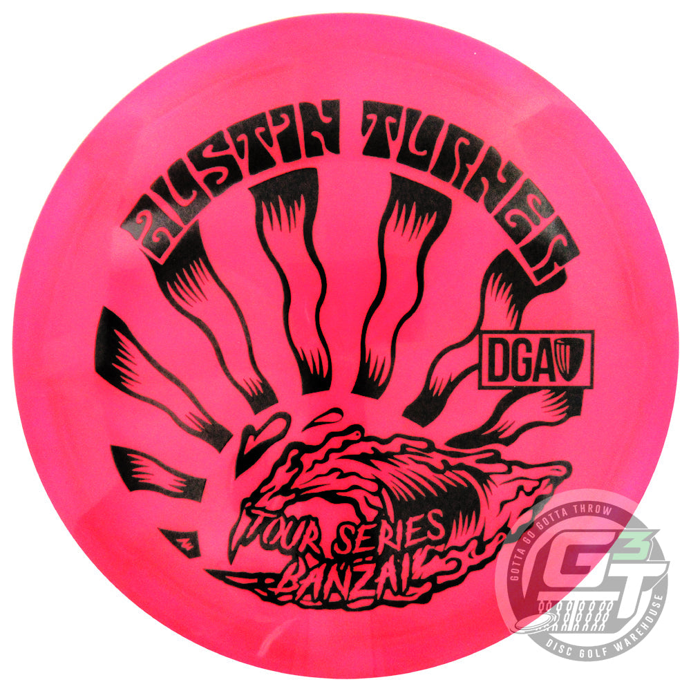 DGA Limited Edition 2023 Austin Turner Tour Series Swirl Banzai Fairway Driver Golf Disc from Gotta Go Gotta Throw