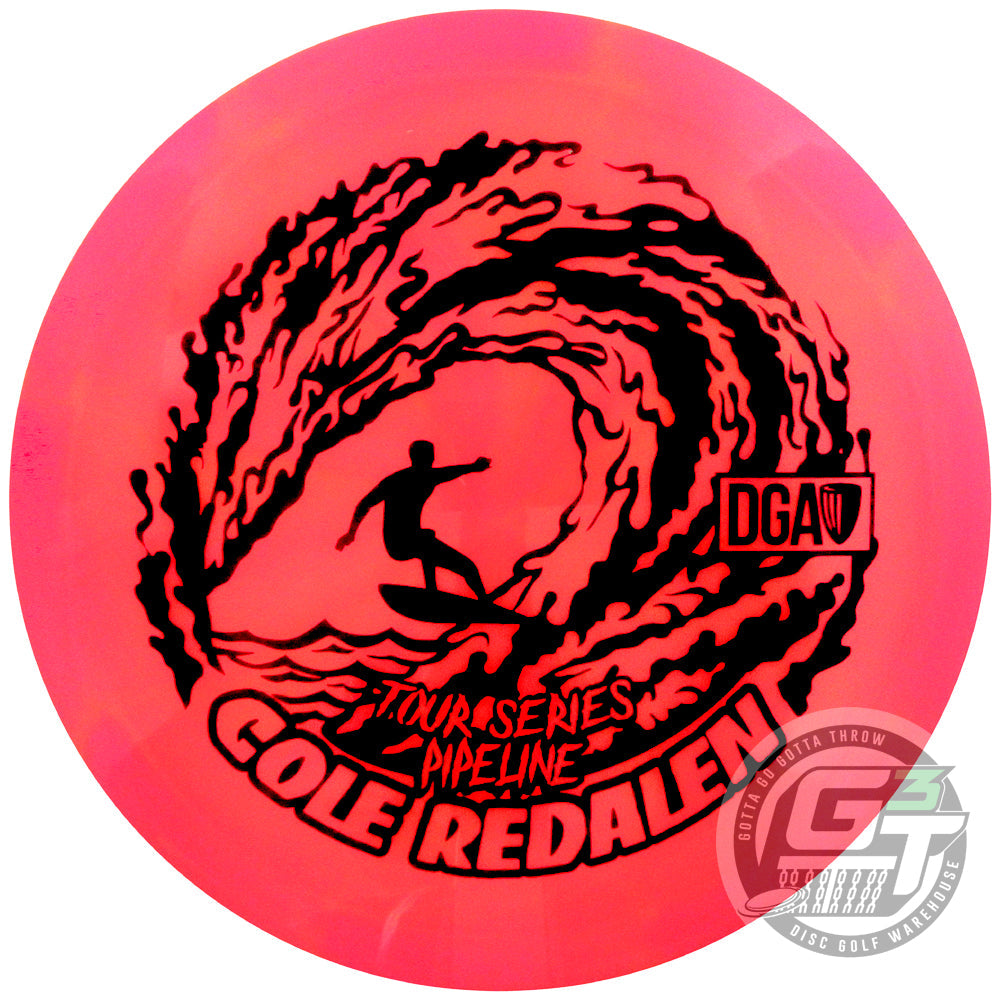 DGA Limited Edition 2023 Tour Series Cole Redalen Swirl Pipeline Fairway Driver Golf Disc from Gotta Go Gotta Throw