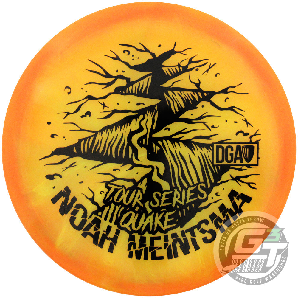 DGA Limited Edition 2023 Tour Series Noah Meintsma Swirl Quake Midrange Golf Disc from Gotta Go Gotta Throw