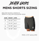 Men's Death Grips Athletic Performance Shorts from JerkFit