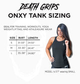 Women's Open Back Onyx Performance Tank from JerkFit