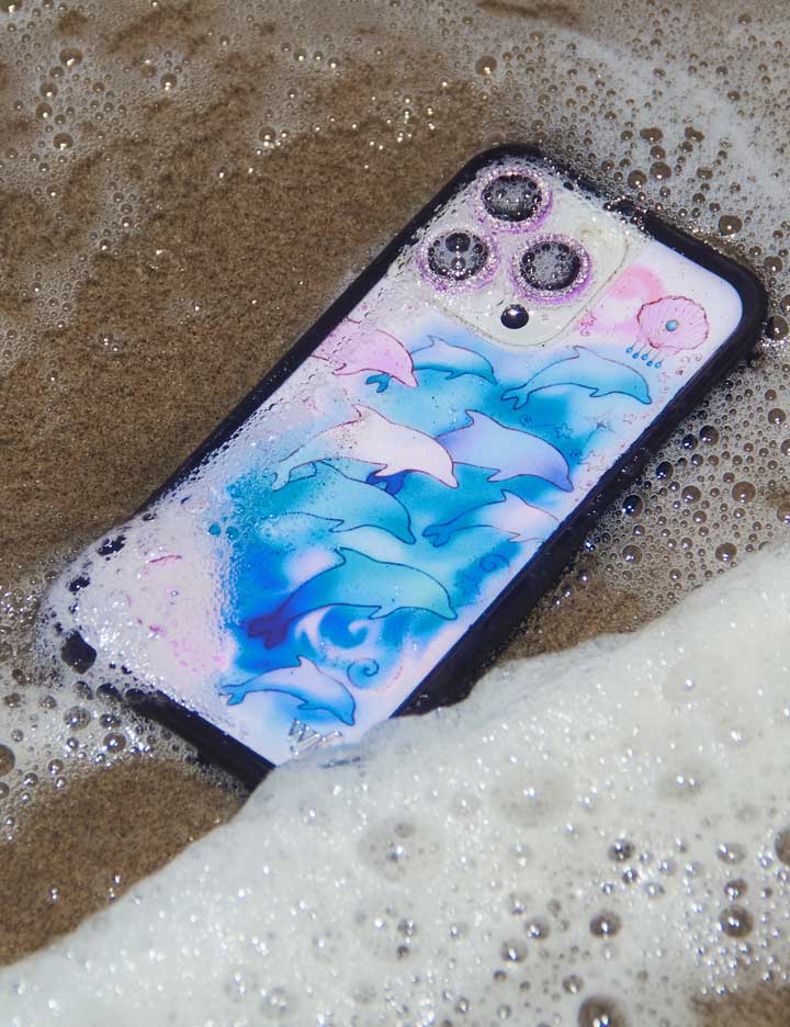 Dolphin Dreams iPhone Case from Wildflower Cases