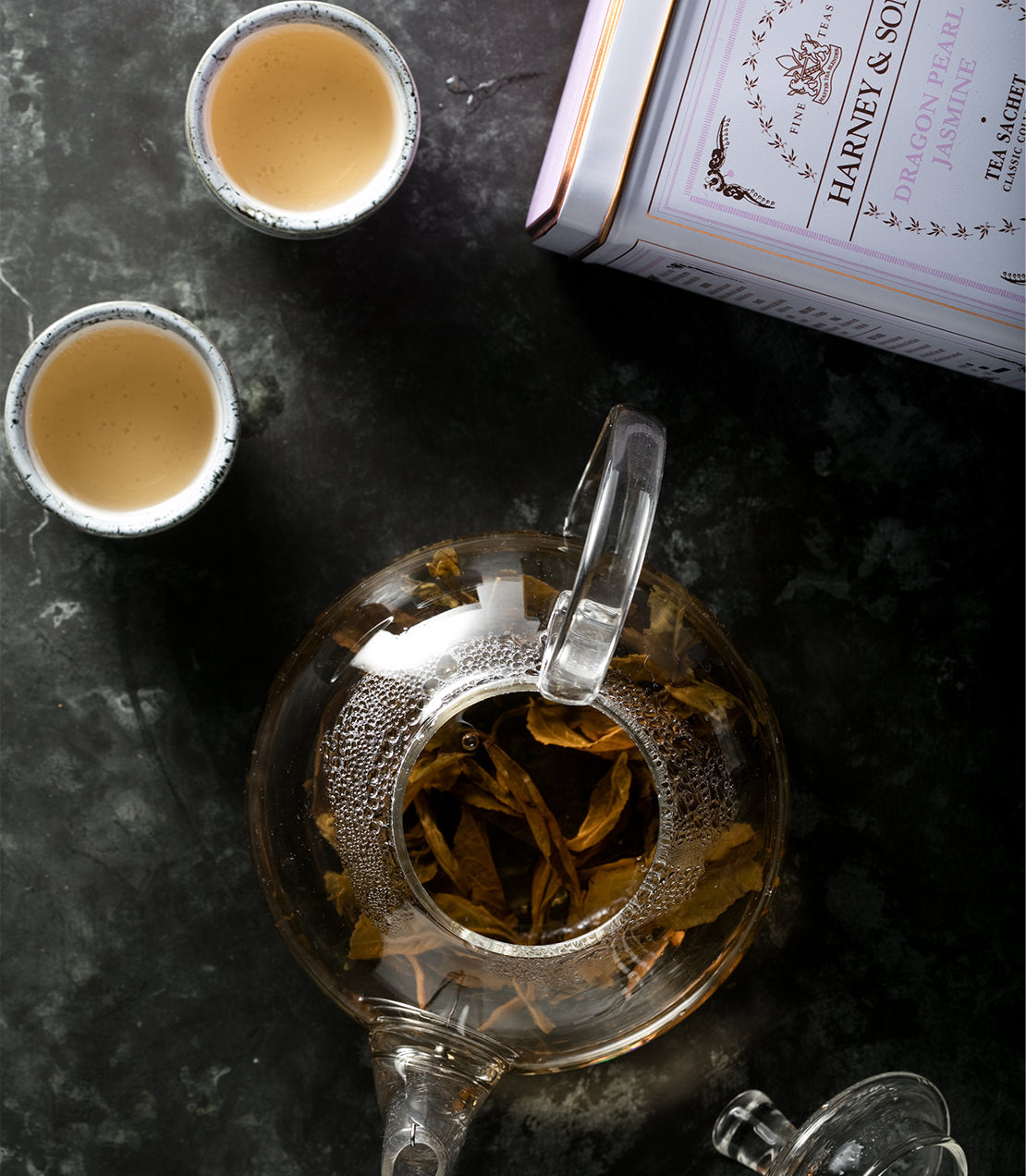 Dragon Pearl Jasmine, Classic Tin of 20 Sachets from Harney & Sons Fine Teas