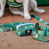 Frenchie Comfort Leash - Taco Tuesday- Green from Frenchie Bulldog