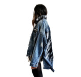 'DROPOUT' DENIM JACKET from Wren + Glory