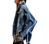 'DROPOUT' DENIM JACKET from Wren + Glory