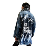 'DROPOUT' DENIM JACKET from Wren + Glory