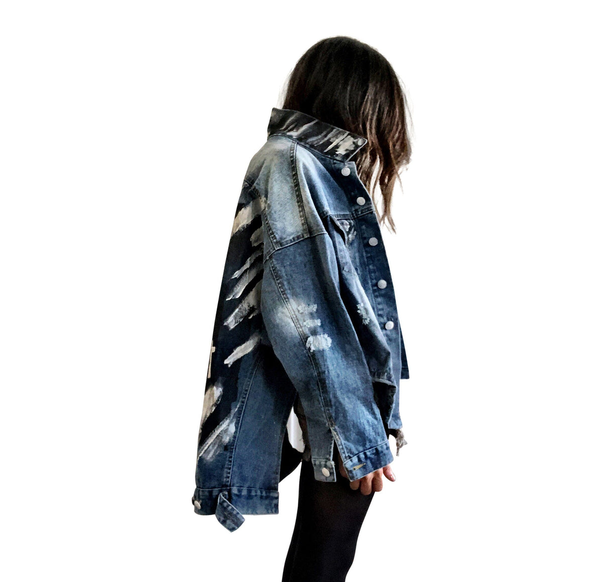 'DROPOUT' DENIM JACKET from Wren + Glory