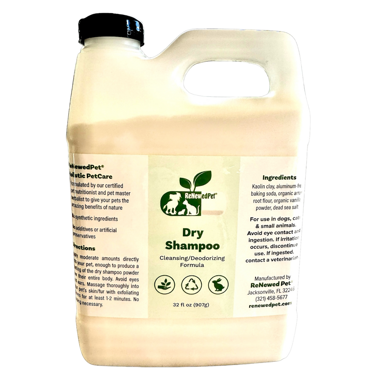 4-ALL PETS DRY SHAMPOO from ReNewedPet