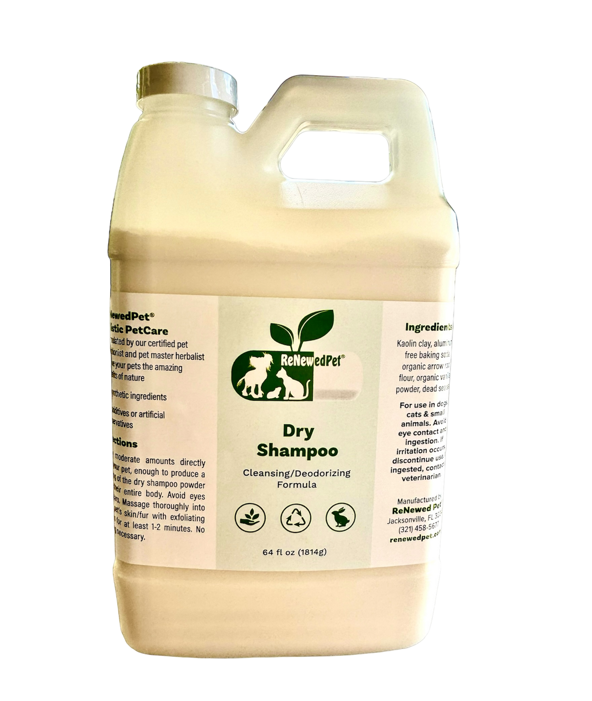 4-ALL PETS DRY SHAMPOO from ReNewedPet
