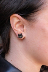 Cat Studs - Black from Spiffy & Splendid