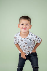 EXCLUSIVE MOO-VING FAST DREAM POCKET TEE from DREAM BIG LITTLE CO