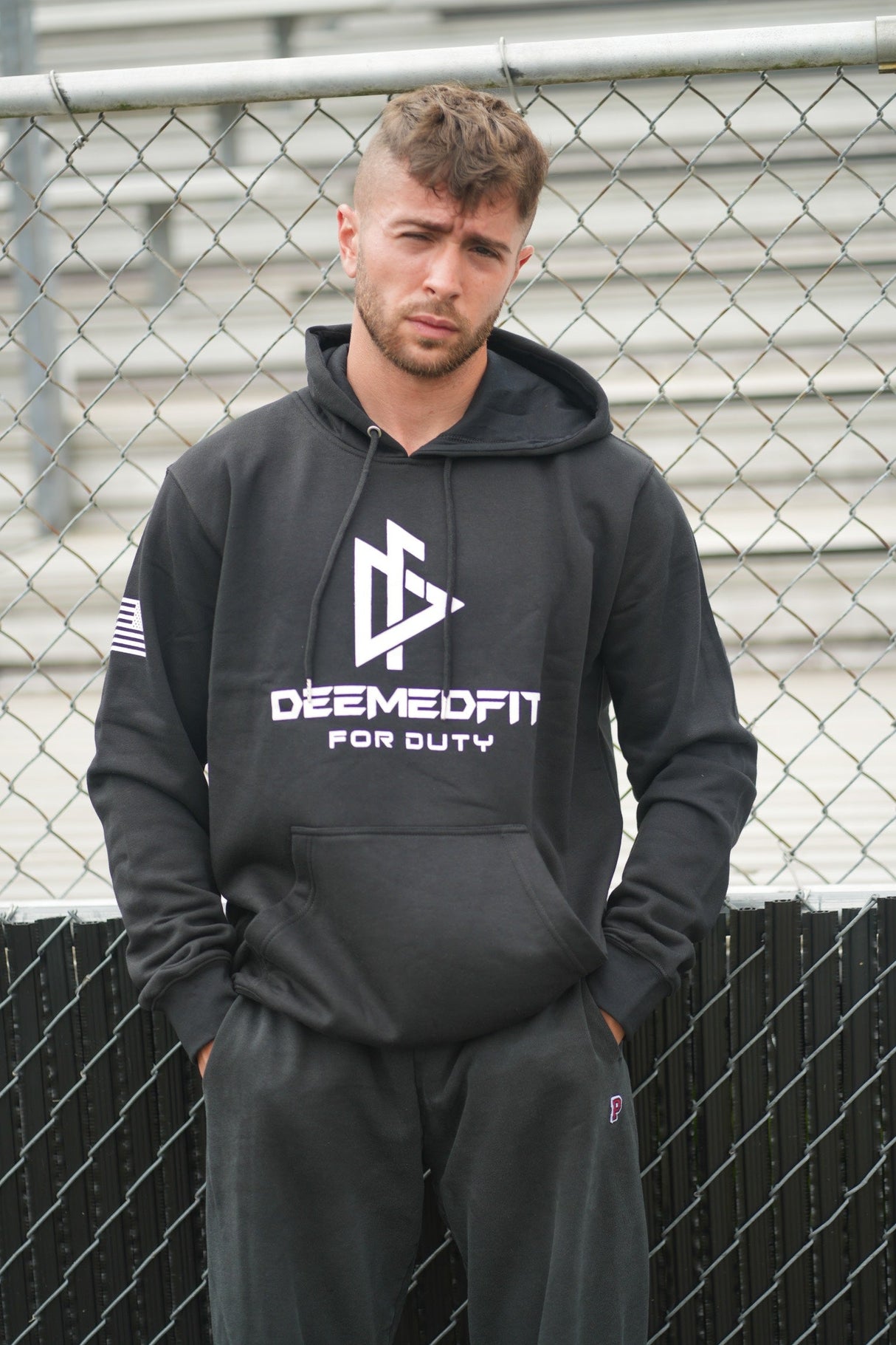 Essential Hoodie - Black from DeemedFit