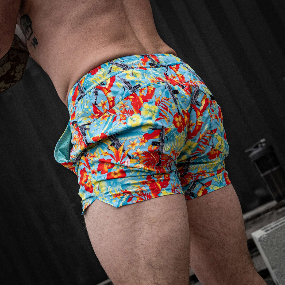 Men's Hybrid Athletic Shorts | 5.5" Inseam from Combat Iron Apparel