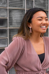 Mia Earrings - Rainbow Glitter from Spiffy & Splendid